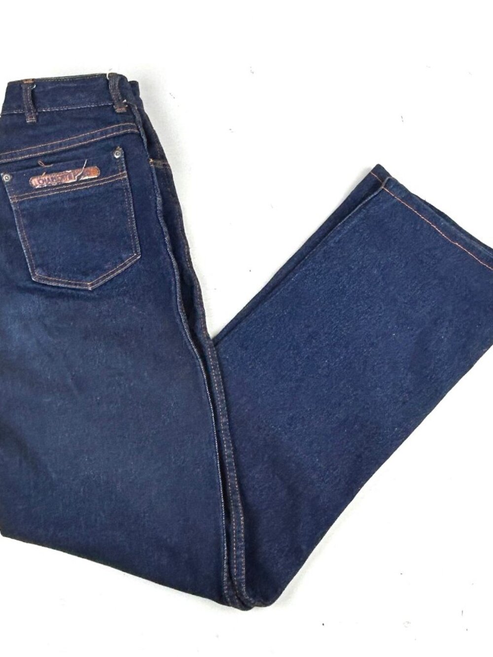 Items By Charlotte Ford Jeans Womens 8 Dark Indigo Vintage High Rise Straight